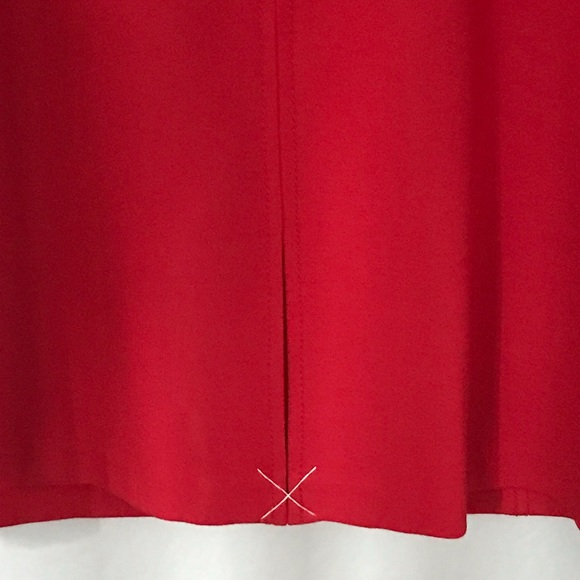 Talbots Red Knit Dress NWT - Picture 5 of 7